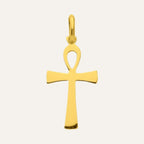 Croix de Vie pendentif en Or jaune Colliers Robez Masson 