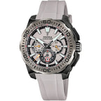 Festina F20726 1 Montre Homme Chronographe Quartz Bracelet Silicone Gris Étanche 20 BAR Design Sportif Élégant Confort Quotidien Homme FESTINA 