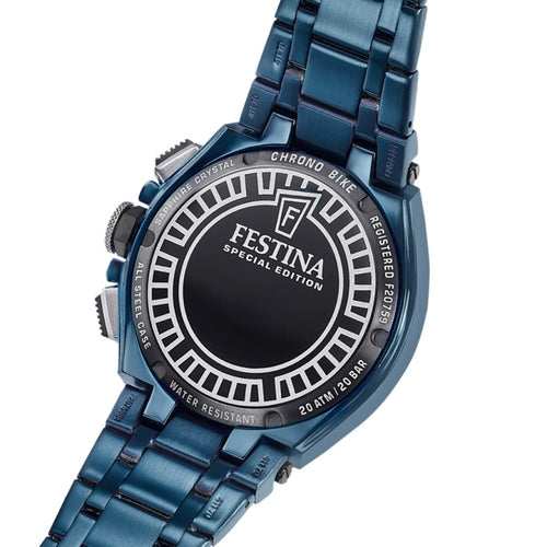 Festina F20759/1 Montre Homme Chronographe Quartz Édition Spéciale Bracelet Acier Inoxydable Haute Précision Étanche