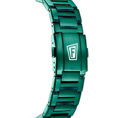 Festina F20730/1 Montre Homme Chronographe Quartz Édition Spéciale Bracelet Acier Vert Étanche 20 ATM Précision Élégance Sportive