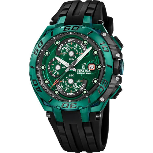 Festina F20758/1 Montre Homme Chronographe Quartz Édition Spéciale Bracelet Acier Inoxydable Étanche Design Sport Premium