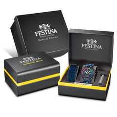 Festina F20759/1 Montre Homme Chronographe Quartz Édition Spéciale Bracelet Acier Inoxydable Haute Précision Étanche