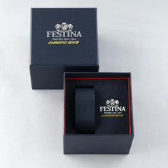 Festina F20755/2 Montre Homme Chronographe Quartz Bracelet Silicone Beige Étanche 20 ATM Élégance Sportive Haute Performance