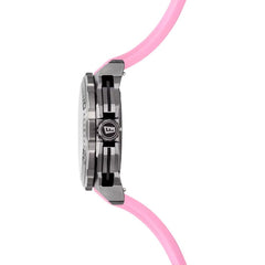 Festina F20725/2 Montre Homme Chronographe Quartz Cadran Rose Bracelet Silicone Rose Étanche 20 BAR