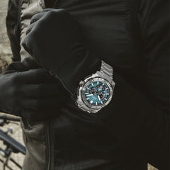 Festina F20724 6 Montre Homme Chronographe Quartz Cadran Turquoise Bracelet Acier Inoxydable Style Sportif Performance et Élégance Quotidienne
