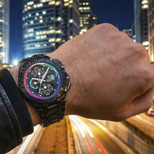 Festina F20761/1 Montre Homme Chronographe Quartz Édition Limitée Bracelet Acier Inoxydable Coffret Exclusif Haute Performance