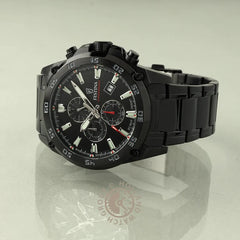 Festina F20735/3 Montre Homme Chronographe Quartz Bracelet Acier Inoxydable Noir Cadran Noir Étanche 20 ATM Élégance Sportive Précision Durable