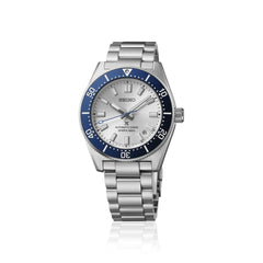 Seiko HBC005J1 Montre Homme Prospex 145e Anniversaire Automatique de Plongée - Acier Inoxydable Argent et Bleu, Réserve de Marche 72 Heures, Verre Saphir, Étanche 300M