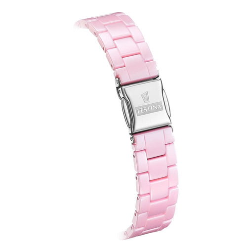 Montre femme Festina Ceramic F20751/2 à cadran rose en céramique rose – Design minimaliste et élégant Femme FESTINA 