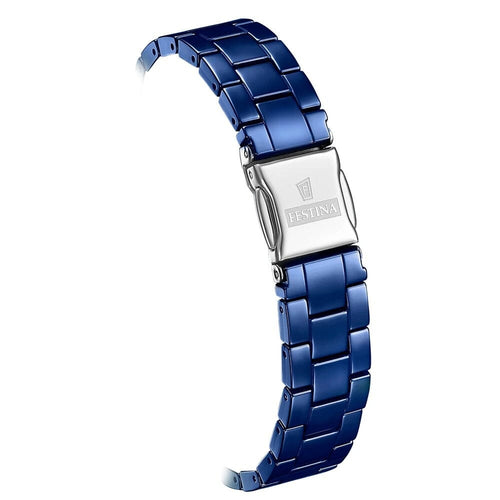 Montre femme Festina Ceramic F20751/5 à cadran bleu en céramique bleue – Design minimaliste et élégant Femme FESTINA 