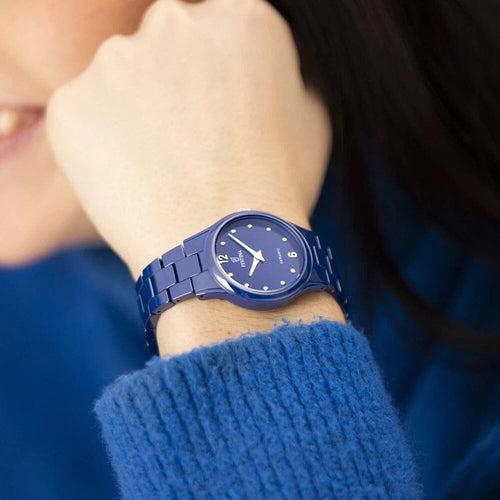 Montre femme Festina Ceramic F20751/5 à cadran bleu en céramique bleue – Design minimaliste et élégant Femme FESTINA 