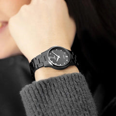 Montre femme Festina Ceramic F20751/7, cadran noir, en céramique noire – Design élégant et minimaliste Femme FESTINA 