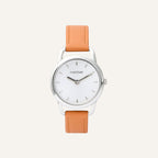 Montre Femme Fontenay Rosanna FPA00705 en Cuir Orange Montres FONTENAY 