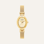 Montre Femme Fontenay Roxane FPB00303 Milanaise en Acier Doré Montres FONTENAY 