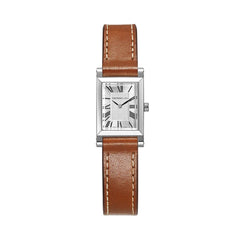 Montre Femme Herbelin Antarès A17344AP01C02 en Acier et Cuir Marron Femme Michel Herbelin 
