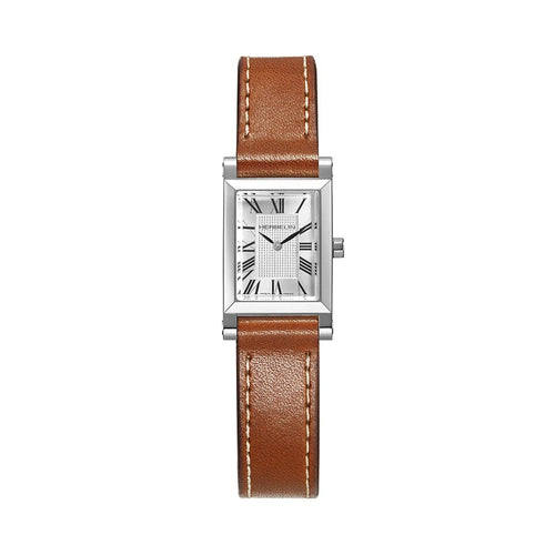 Montre Femme Herbelin Antarès A17344AP01C02 en Acier et Cuir Marron Femme Michel Herbelin 