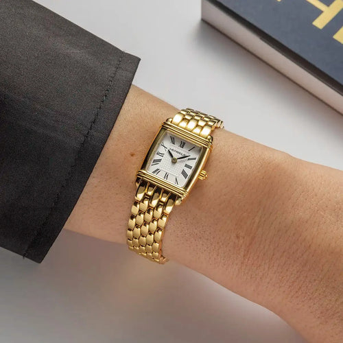 Montre Femme Herbelin Art Déco 17438BP1N08 en PVD Or Jaune Femme Michel Herbelin 