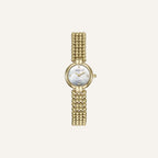Montre Femme Herbelin Perles 17433BP1N89 en PVD Or Jaune avec Cadran Nacre et Diamants Femme Michel Herbelin 