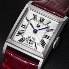 Montre Femme LIP Churchill C18 671624 en Cuir Rouge Montre Femmes LIP 