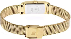 Montre femme Lip Churchill T13, bracelet milanais couleur or, forme rectangulaire 671226 Femme LIP 