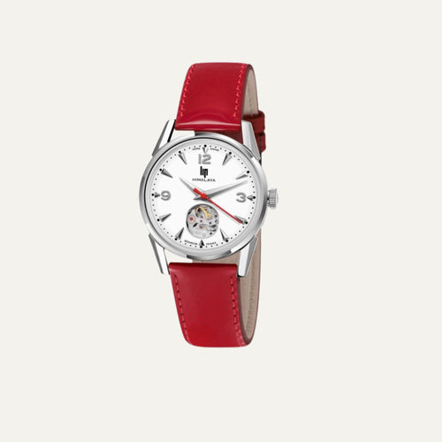 Montre Femme LIP Himalaya 33 MM Cœur Battant 671685 Automatic en Cuir Montre Femmes LIP 