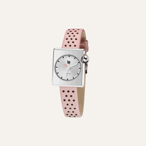 Montre Femme LIP Mach 2000 Mini Square 671182 en Cuir LIP 