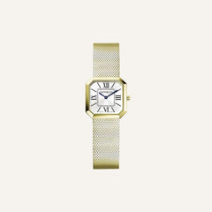 Montre Femme Michel Herbelin 17426BP08 Octogône en Acier PVD Or Jaune Femme Michel Herbelin 