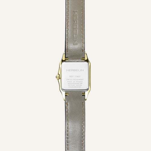 Montre Femme Michel Herbelin 17457P01GD Luna en Cuir Camel Femme Michel Herbelin 