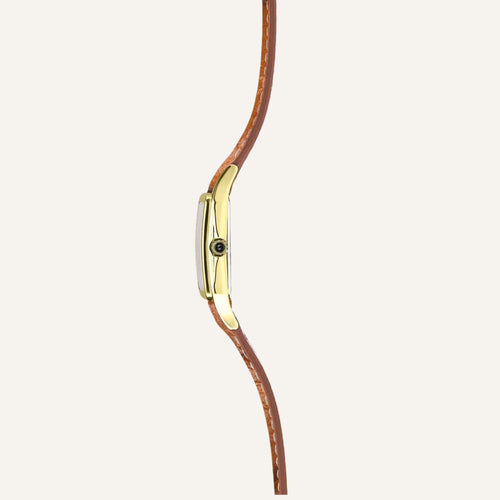 Montre Femme Michel Herbelin 17457P01GD Luna en Cuir Camel Femme Michel Herbelin 