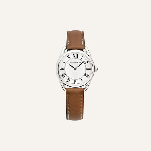Montre Femme Michel Herbelin 17497AP08GD Equinoxe en cuir Femme Michel Herbelin 