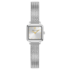 Montre Femme Néora 058J621 en Acier Argenté avec Cadran Argenté et Bracelet Milanais Femme PIERRE LANNIER 