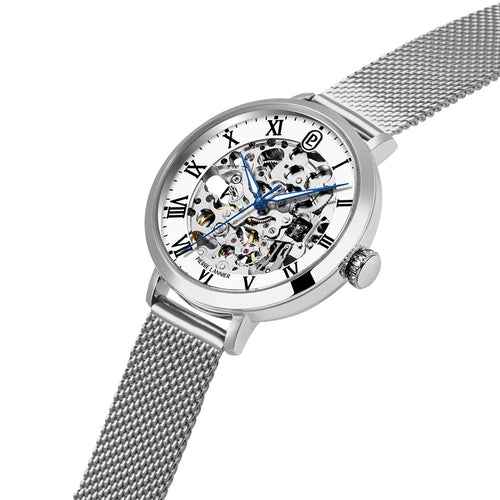 Montre Femme Pierre Lannier Automatic 137H601 en Acier Milanais Argenté Femme PIERRE LANNIER 