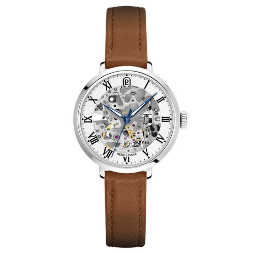 Montre Femme Pierre Lannier Automatic 137H604 en Cuir Brun Femme PIERRE LANNIER 