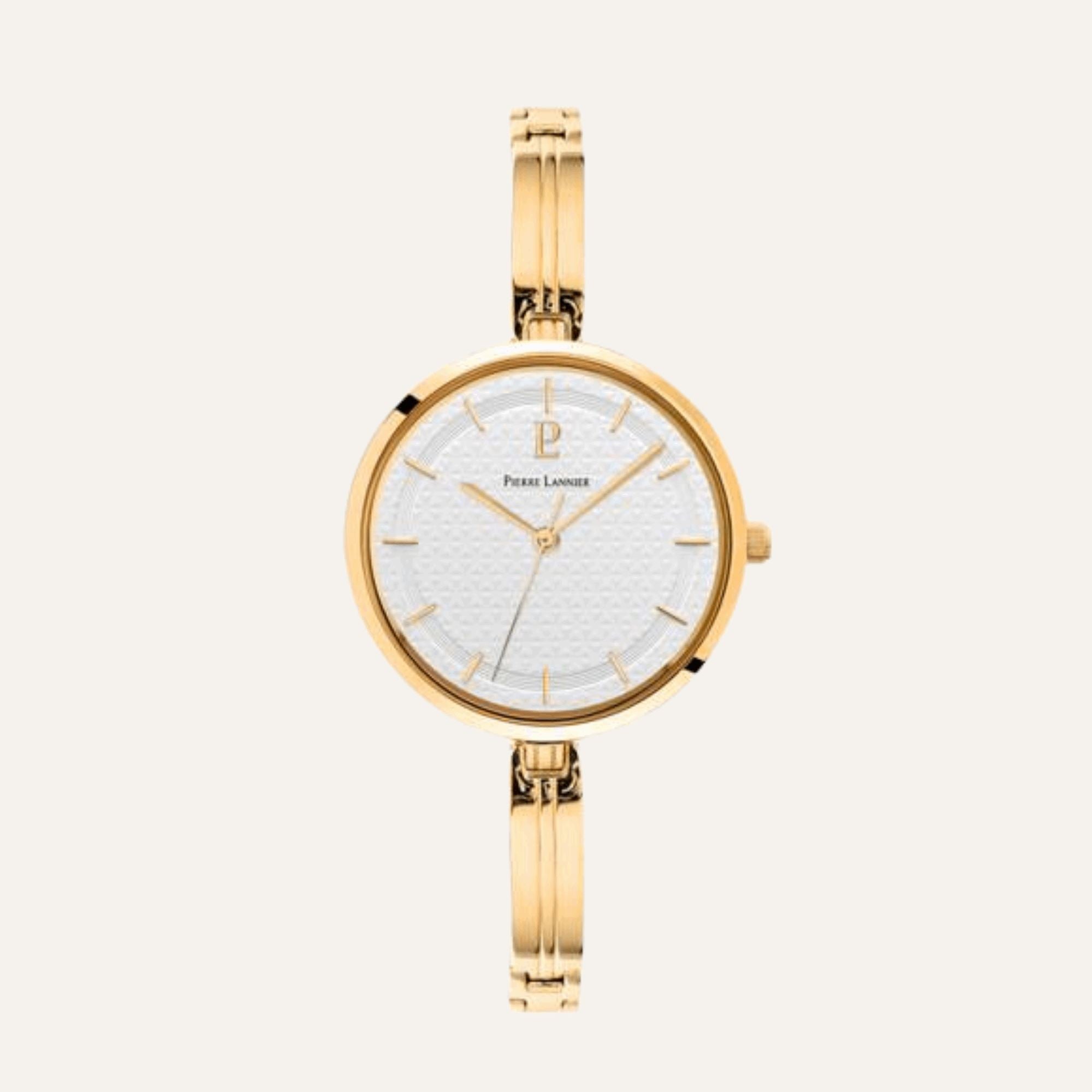 Montre Femme PIERRE LANNIER Pretty bracelet dorée en Acier Leurelor