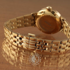 Montre femme Seiko Presage Automatic SRE018J1, cadran doré, boîtier en acier inoxydable doré – Design classique et élégant Homme SEIKO 