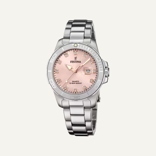 Montre Festina Femme Boyfriend F20503/2 en Acier Inoxydable Femme Festina 