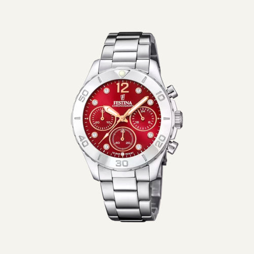 Montre Festina Femme Boyfriend F20603/2 en Acier Inoxydable Femme Festina 