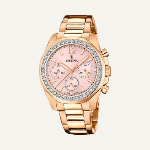 Montre Festina Femme Boyfriend F20639/6 en Acier Inoxydable Femme Festina 