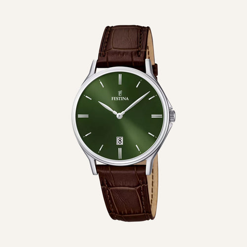 Montre Festina Homme Classics F16745/6 en Cuir Marron Montres Festina 