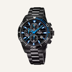Montre Homme Festina F20365/2 en Acier Noir Montres FESTINA 