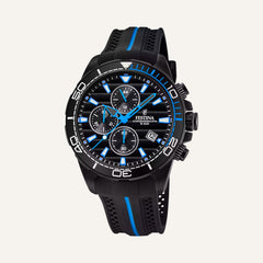 Montre Homme Festina F20366/2 en Caoutchouc Noir Montres FESTINA 