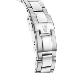 Montre homme Festina F20603/5, cadran vert, bracelet en acier inoxydable, chronographe, affichage de la date, mouvement à quartz, design sport élégant. Homme FESTINA 