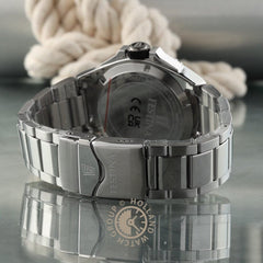 Montre homme Festina F20663/2, cadran vert, bracelet en acier inoxydable, affichage de la date, mouvement à quartz, style plongeur, design sportif. Homme FESTINA 