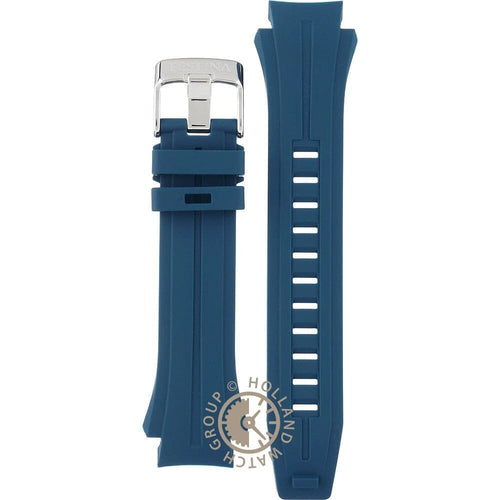 Montre homme Festina F20664/1, cadran bleu, boîtier en acier inoxydable, bracelet en silicone bleu, affichage de la date, mouvement à quartz, style plongeur, design sportif. Homme FESTINA 