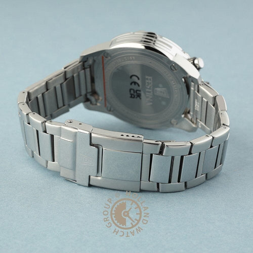 Montre homme Festina F20743/2, cadran vert, acier inoxydable – Chronographe sport Homme FESTINA 