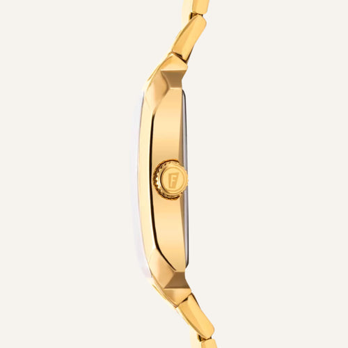 Montre Homme FESTINA On The Square F20678/1 en Acier Gold Montres FESTINA 