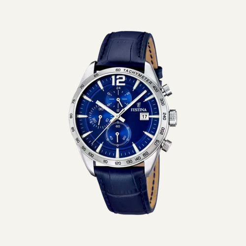 Montre Homme FESTINA Timeless Chronograph F16760/3 en Cuir Montres FESTINA 