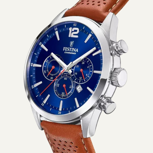 Montre Homme FESTINA Timeless Chronograph F20542/3 en Cuir Montres FESTINA 