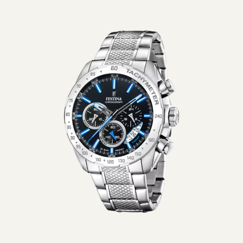 Montre Homme Festina Timeless Chronograph F20668/6 en Acier Montres FESTINA 