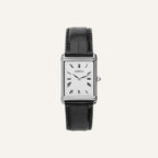 Montre Homme Herbelin 1925 Art Déco 17468AP08 en Acier et Cuir Noir Homme Michel Herbelin 